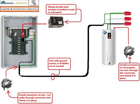 heater field junction box|water heater wiring diagram.